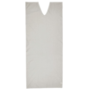 SÁBANA ALGODÓN 220X80 CREMA CUELLO PICO 