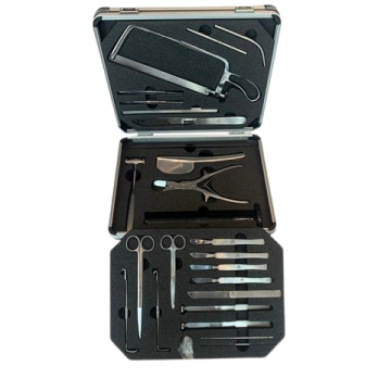 Maletín de aluminio para autopsias