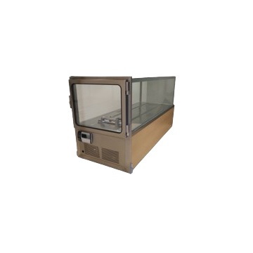 Catafalco de puerta lateral acristalada y refrigerada