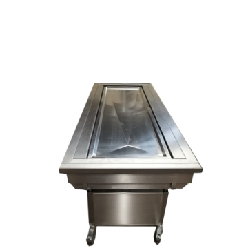 Mesa de aspiración para preparación corporal