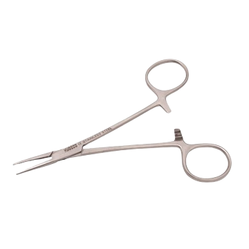 Pinza Mosquito Recta 127 mm - Acero Inoxidable