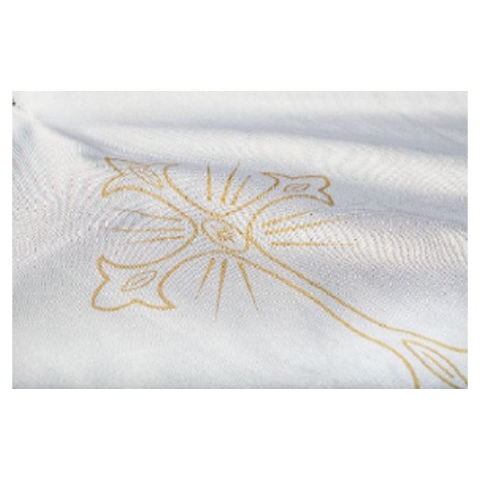 SÁBANA SATÉN 200X80 SER. CRUZ CUELLO PICO 