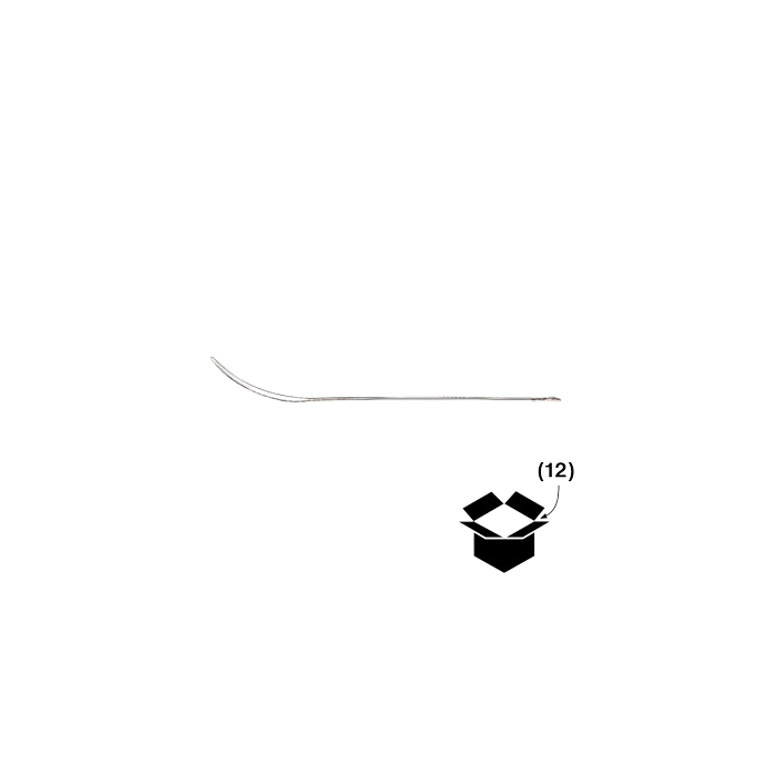 Aguja Recta - Post mortem 150 mm