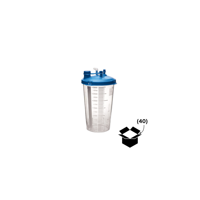 Botella de Aspiración 3L de Uso Único